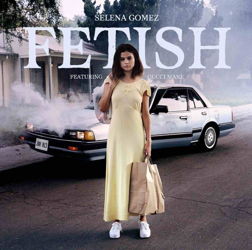 Selena Gomez auf dem Plattencover für Fetish